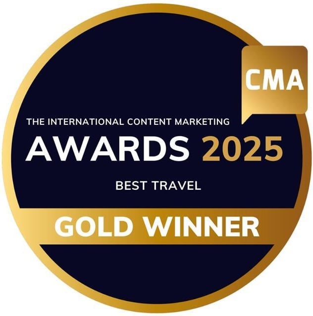 The International Content Marketing Awards 2025 - Best Travel - Gold Winner