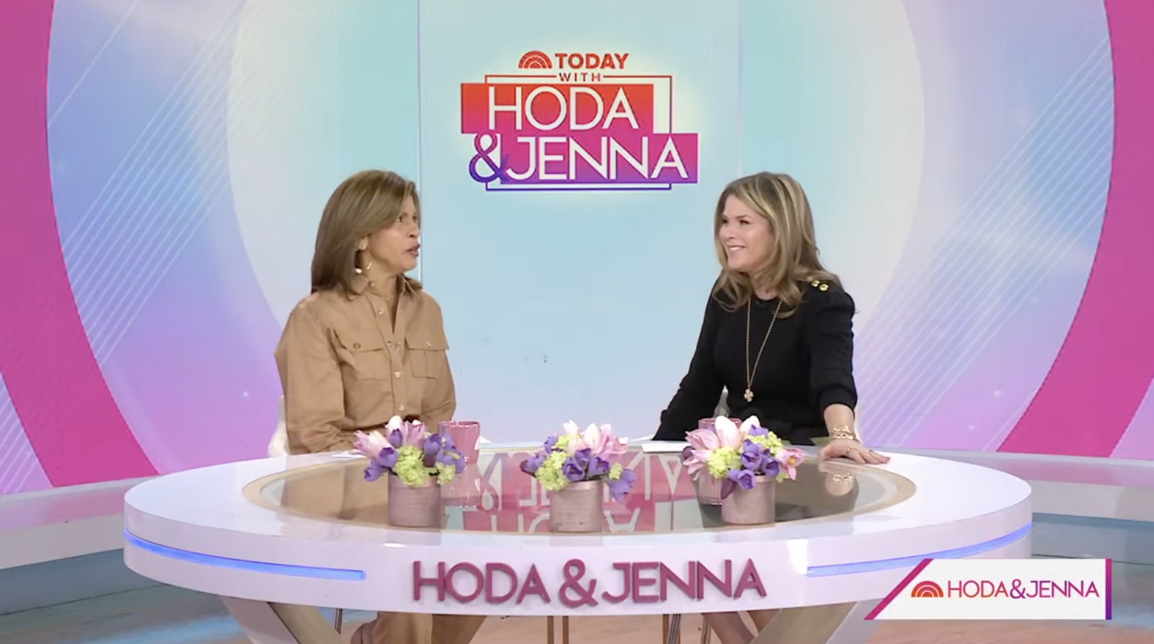 Hoda and Jenna