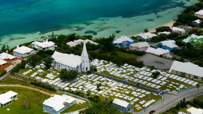 St. James' Church – Aerial View Of St. James' Church