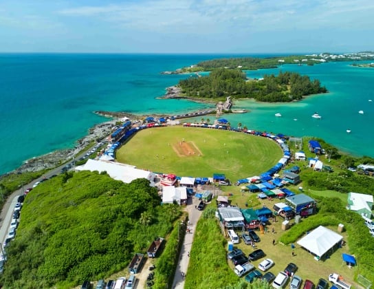 An aerial view of Eastern County Games
